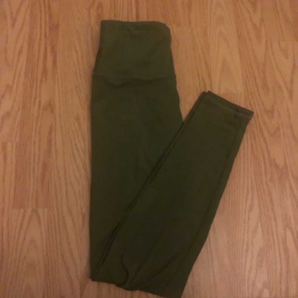 forest green forever 21 leggings